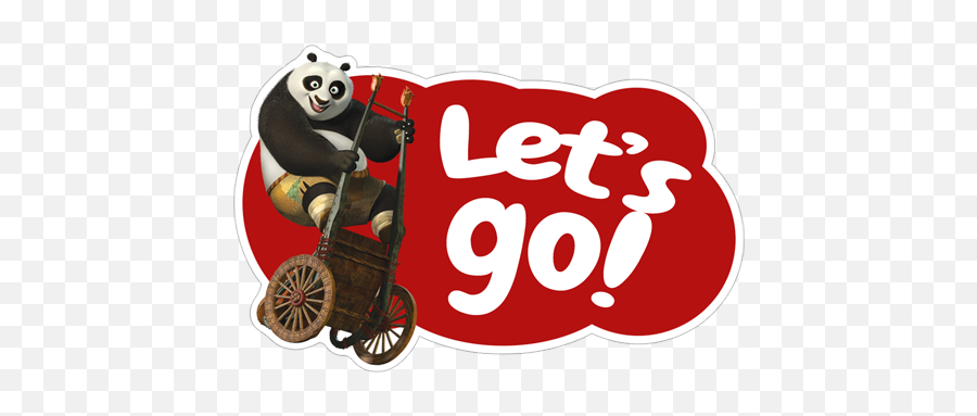 Kongfu Panda Stickers Telegram Emoji,Emoticon Haah