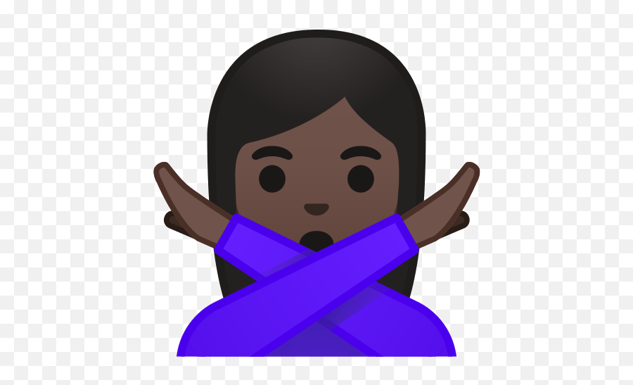 Person Gesturing No Emoji With Dark Skin Tone Meaning,Man Gesturing Ok Emoji