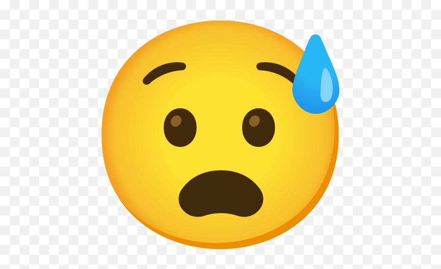 Nitramnorcimovon Mizudeppou3776 Emoji,Sweating Nervous Emoji