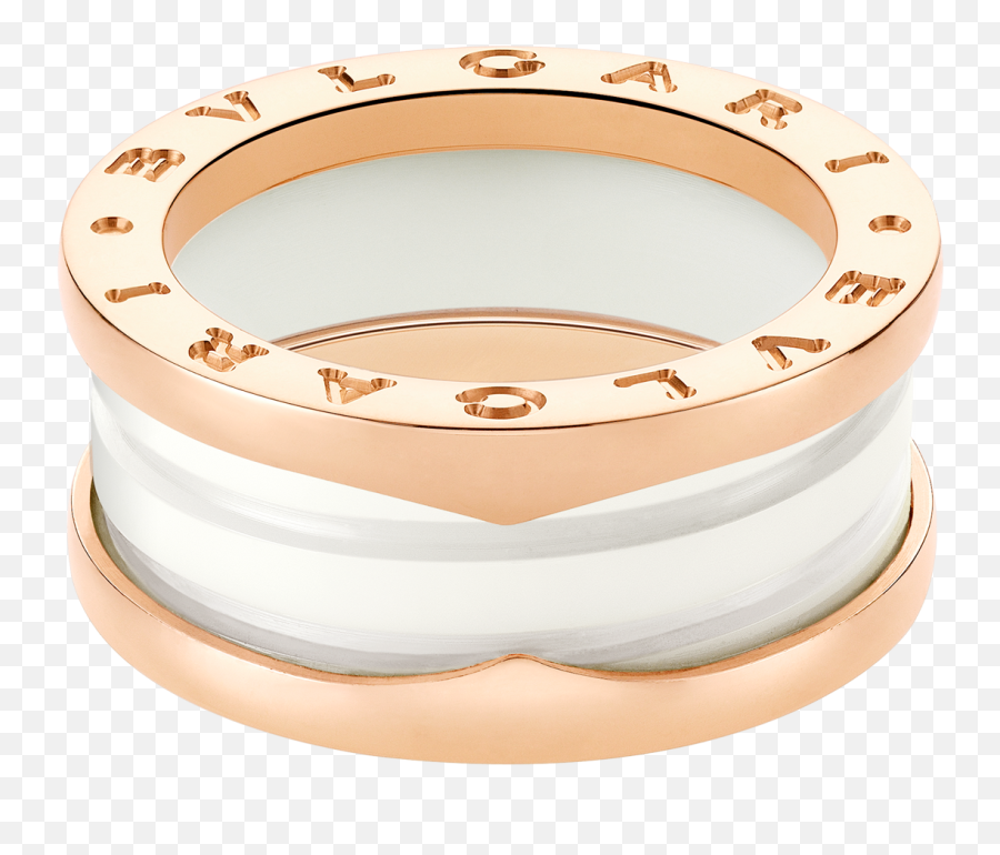 Bulgari Bzero1 Two - Band Ring Jbvlan855964 Kessaris Emoji,Wedding Band Emoji
