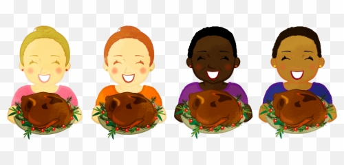 A Woman Holding A Turkey - Happy Emoji,Woman Pig Emoji