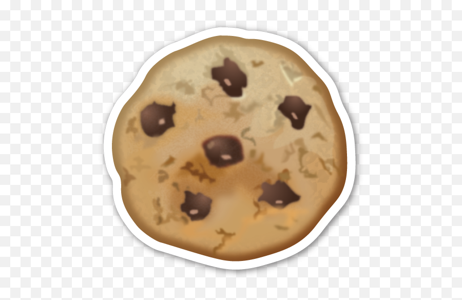 Cookie Emoji Stickers Emoji Stickers Iphone Emoji Cookie - Junk Food Emoji,Food Emoji