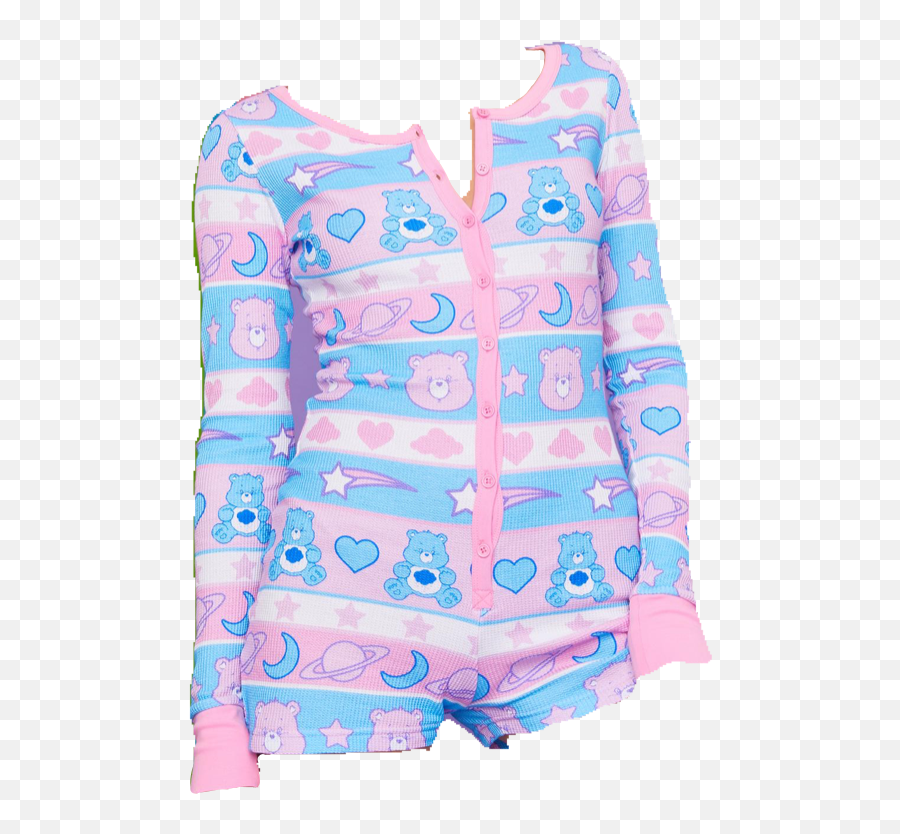 Romper Onesie Carebears Sticker By Gaytansusana2 - Long Sleeve Emoji,Emoji Girls Pjs