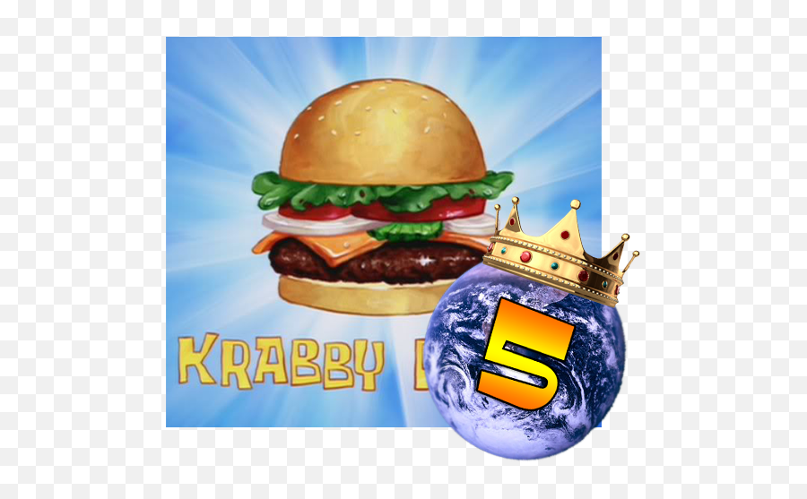Krabby Patty Transparent Png Png Mart - Krusty Krab Krabby Patties Emoji,Hamburger Emoji Png