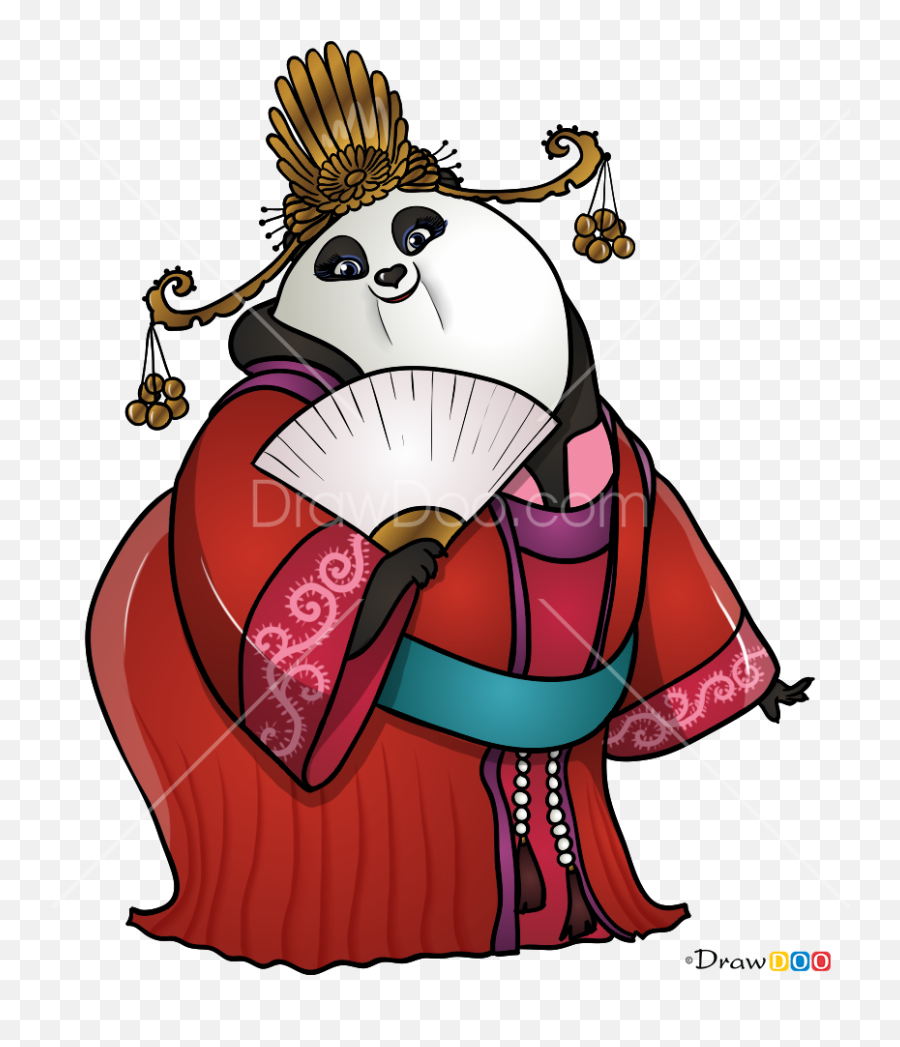 How To Draw Mei Mei Kung Fu Panda - Fictional Character Emoji,Kungfu Panda Emoji