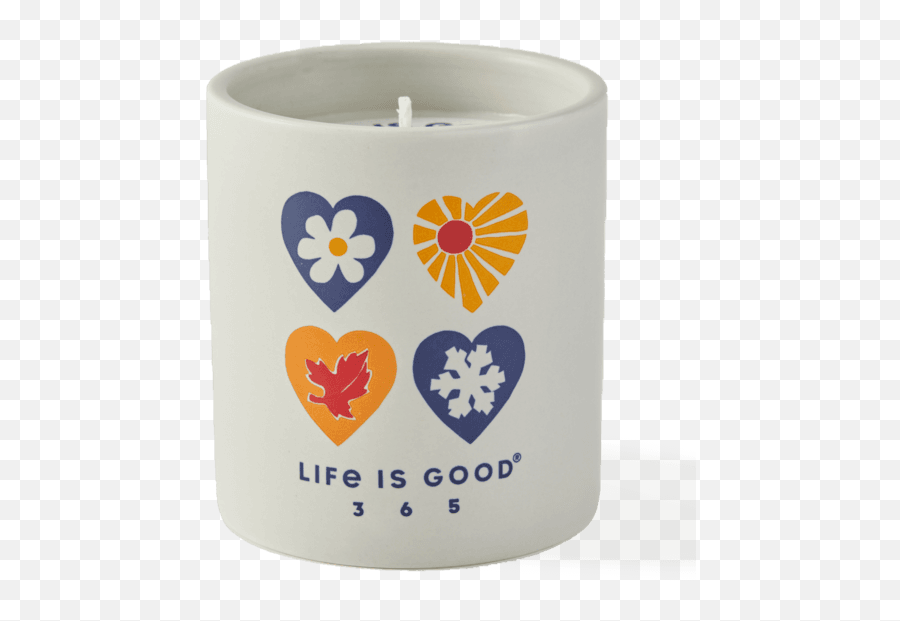 Accessories Life Is Good 365 Soy Candle - Cylinder Emoji,Emoji Answers 65