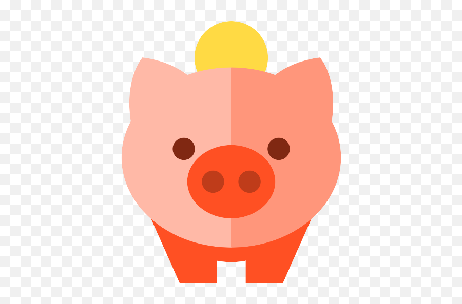 Pig Vector Svg Icon 45 - Png Repo Free Png Icons Transparent Piggy Bank Vector Emoji,Pig Emoticon Text