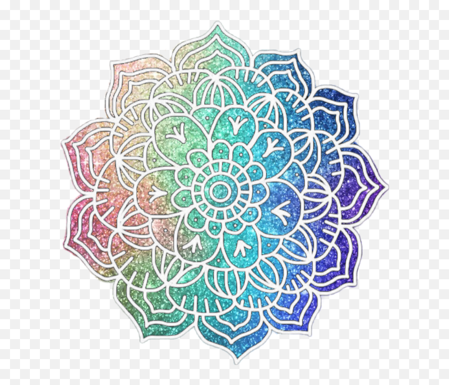 Mandala Mal Was Einfaches Sticker By Charliehd2 - Decorative Emoji,Emoji Mandala