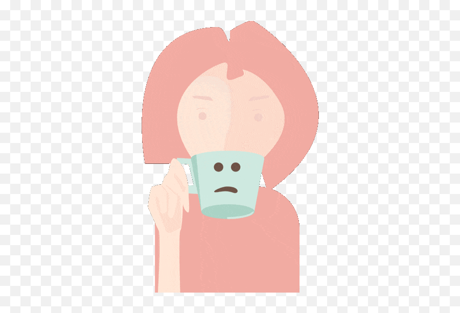 Coffee Cup - Sticker Pack U2014 Ioana Oprescu Ugly Emoji,Gif Of Emotion Sharing Coffee