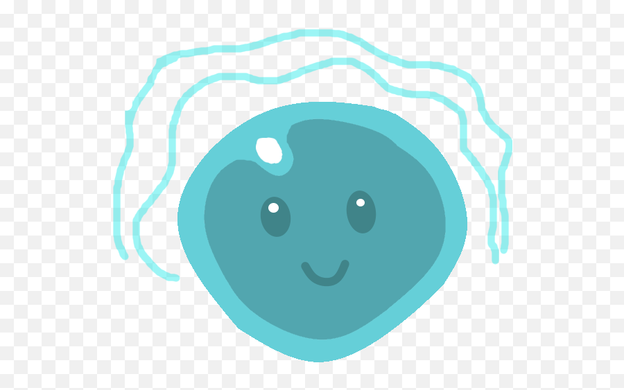 Chilly Slime - Happy Emoji,Melted Body Emoticon