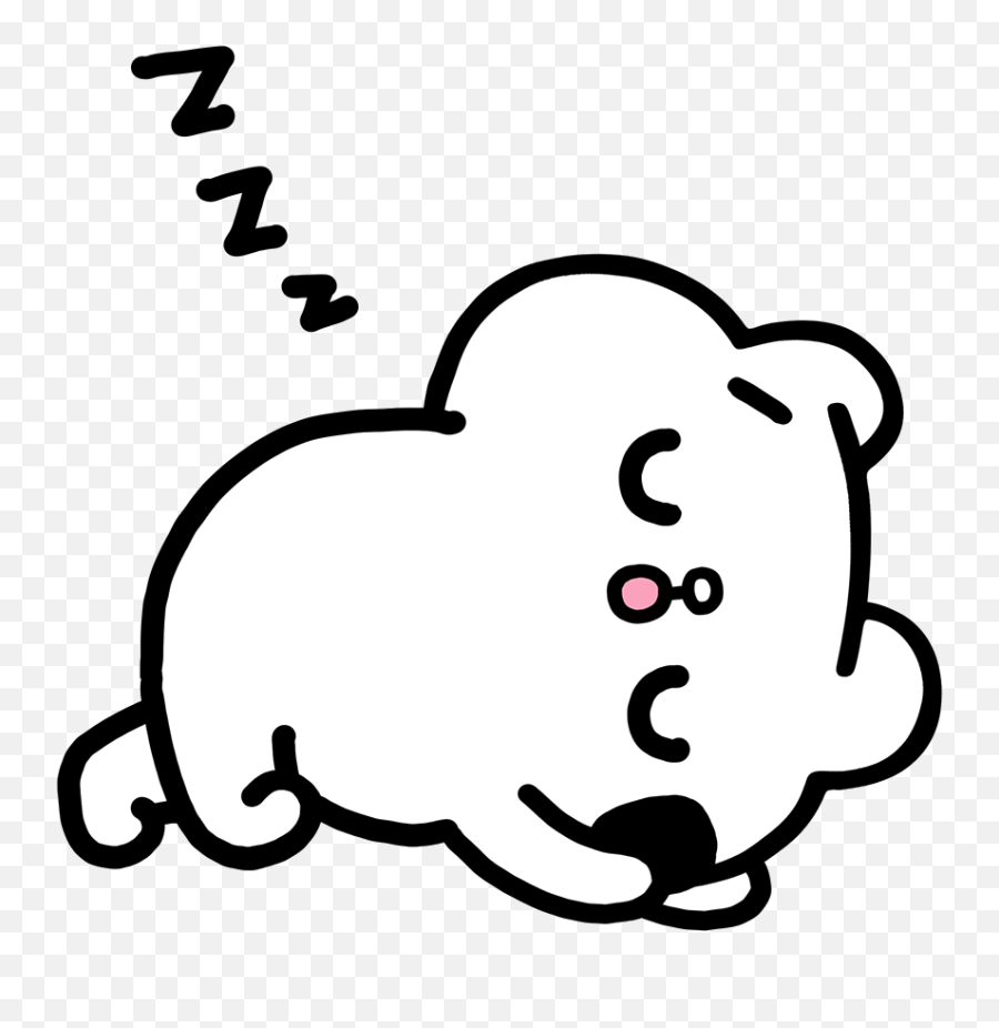 For Ios Android - Sleeping Clipart Gif Hd Emoji,Where Is The Zzz Emoji