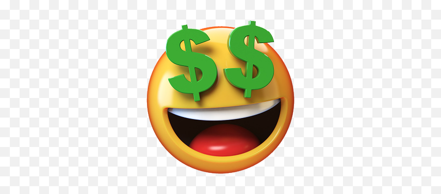 Clube Da Monetização - Oficial Clube Da Monetização Smiley Dollar Emoji,Emoticon Dinheiro Png