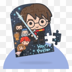 Harry Potter Puzzle - Harry Potter Chibi Emoji,Printable Black And White Sweating Emotion Face