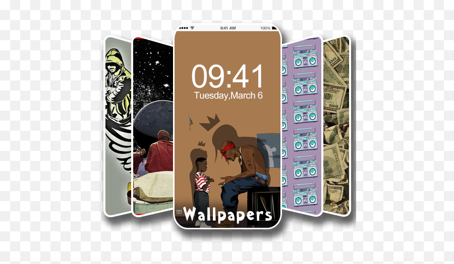 Ghetto Wallpapers 100 Apk Download - Comwallxlnghetto Ras G Ghetto Sci Fi Emoji,Ghetto Emoji Keyboard