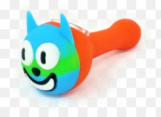 Silicone Hand Pipe - 420 Panda Distribution Soft Emoji,Steam Panda Emoticons