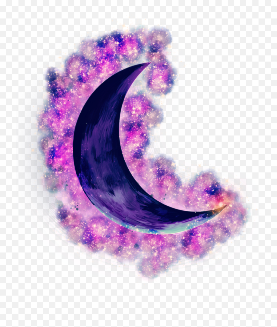 Purple Moon - Blue Transparent Png Original Size Png Transparent Purple Moon Emoji,Blue Moon Emoji