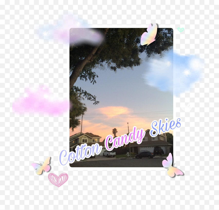 Cottoncandysky Sticker - Girly Emoji,Cloud Candy Emoji