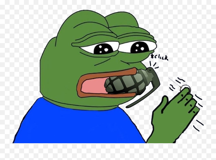 Grenade Png - Transparent Pepe Hands Png Emoji,Feels Pepe Man Emoji