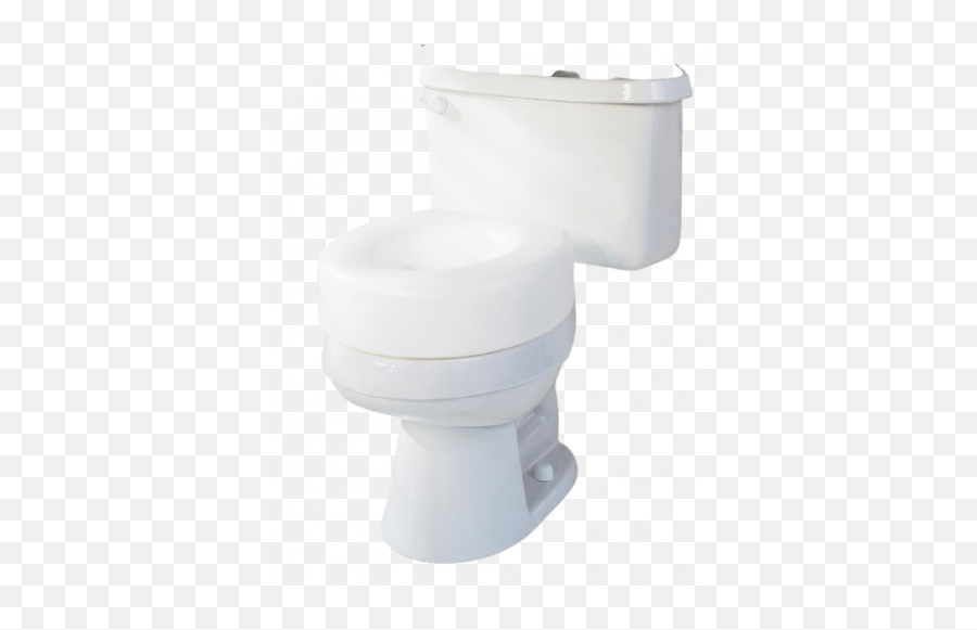 Medline Economy Raised Toilet Seat - Toilet Emoji,Toilet Bowl Emoticons Animated