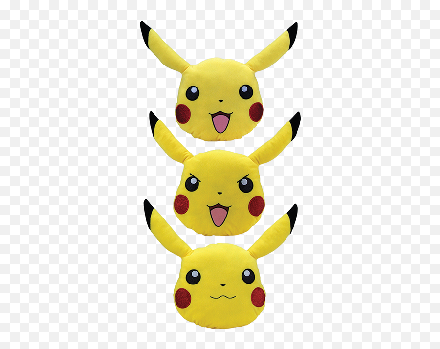 Pikachu Emoji Pillows - Happy,Pikachu Emoji