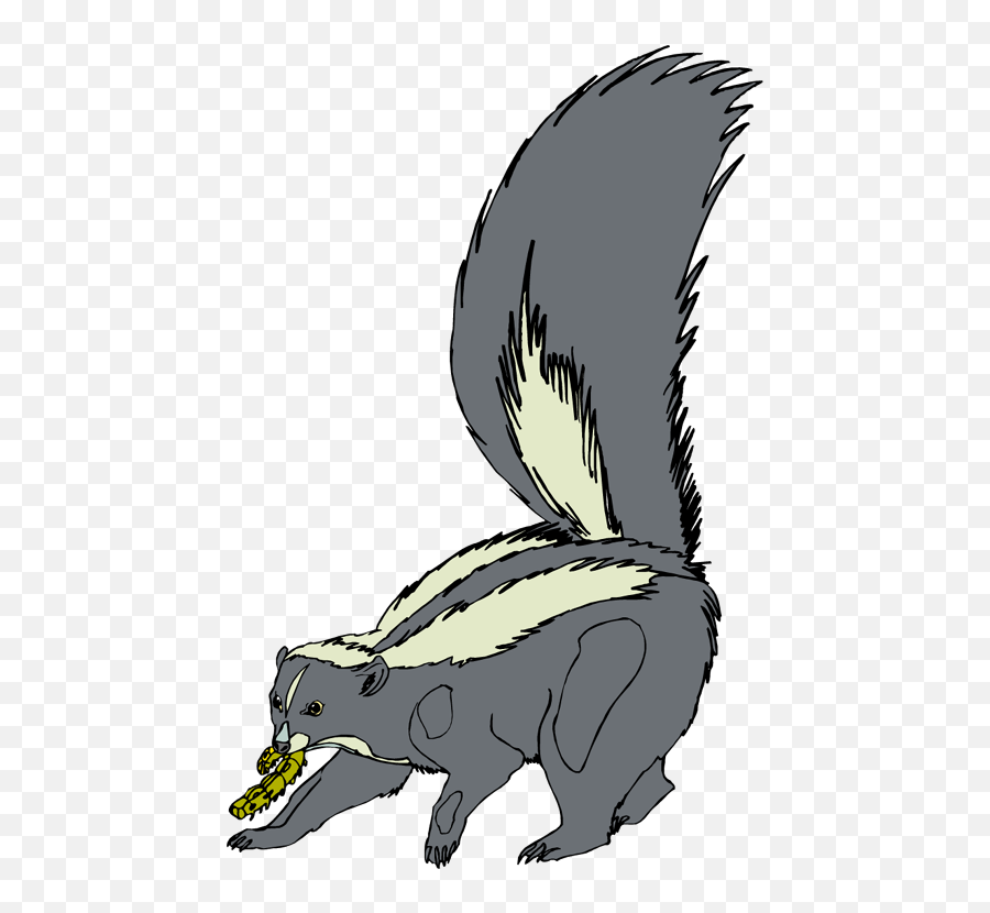 Free Skunk Clipart - Clip Art Emoji,Skunk Emoji