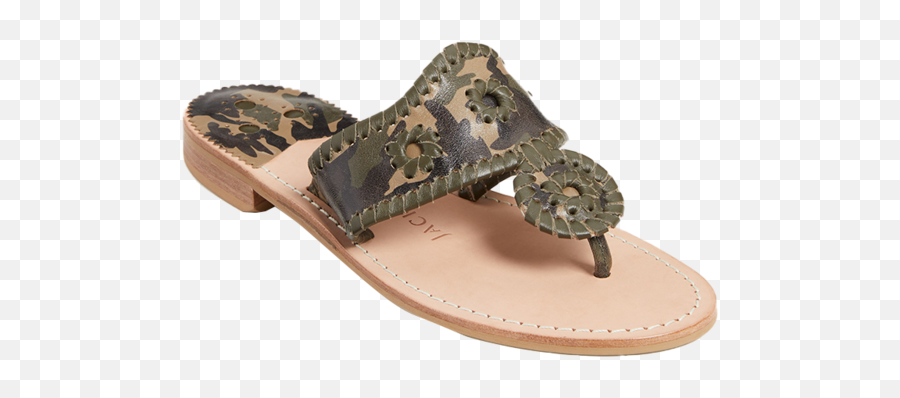 Camo Jacks Flat Sandal - Jack Rogers Camo Shoes Emoji,Camo Print Your Emotion