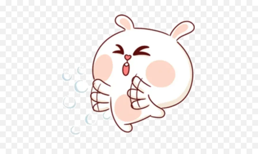 Bear Sticker Pack Emoji,21 Lazy Bear And Rabbit Wechat Expression Emoji