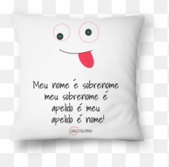 Almofada Bêbado De Uau Colorau Colab55 Emoji,Emoticon Doido Png