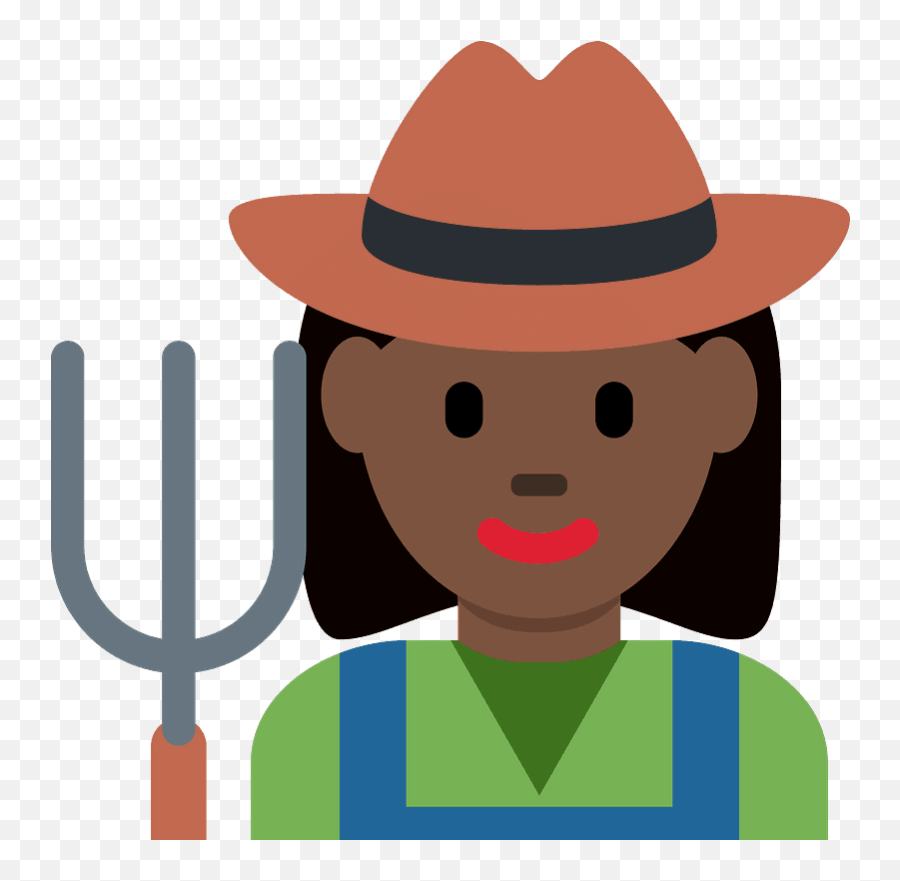 Woman Farmer Emoji Clipart Free Download Transparent Png,Woman Whatsapp Emoji