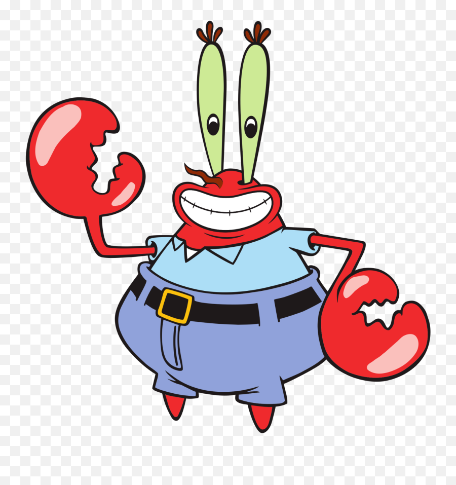 Friends Activity Tronanims Sticknodescom - Spongebob Mr Krabs Emoji,Moyai Emoji Meme