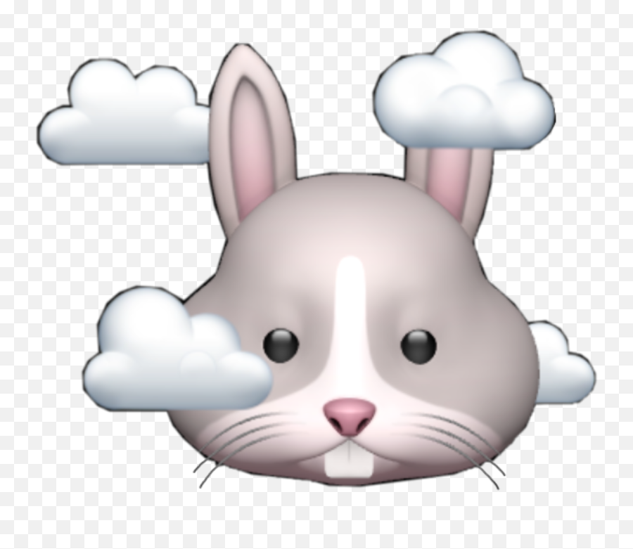 Freetoedit Emoji Sticker Rabbit Sticker By Louiselacrazy,Bunny Emoji Text