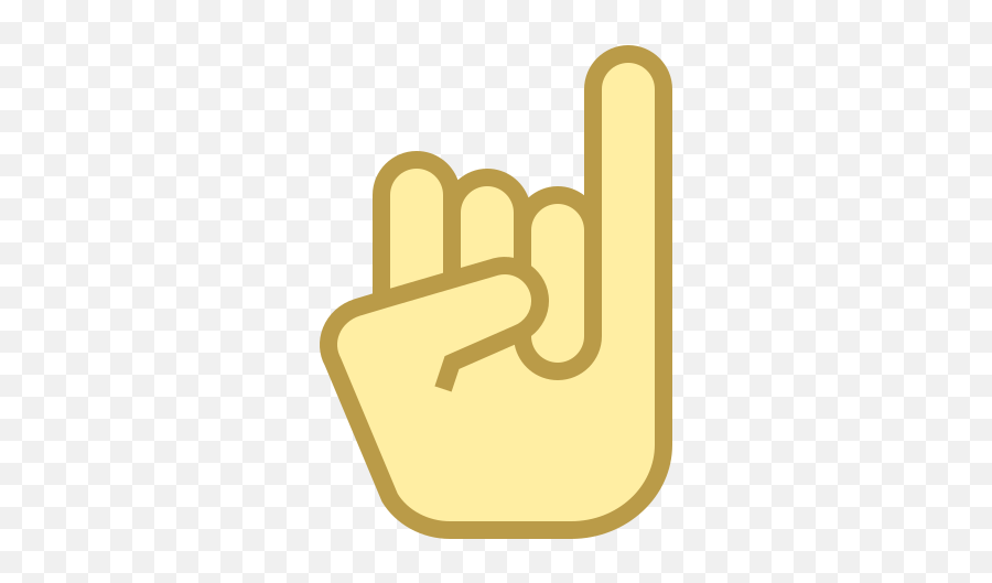 Icon In Office S Style Emoji,The Horns Emoji Meaning