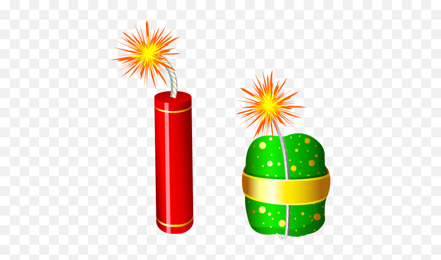 Hd Cartoon Fireworks Firecrackers Transparent Png Citypng Emoji,Is There A Fireworks Emoji