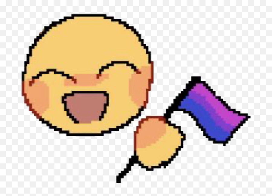 Biemoji Bisexualpride Bisexual Sticker By Oh - Emoji,Bisexual Emoji