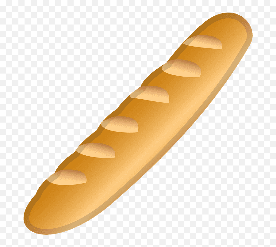 Baguette Bread Emoji - Cartoon French Bread Png,Food Emoji