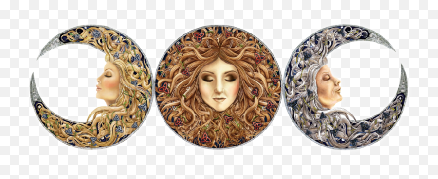 Wiccan Goddess Crone Whispering - Wicca Triple Goddess Png Emoji,Triple Goddess Emoji