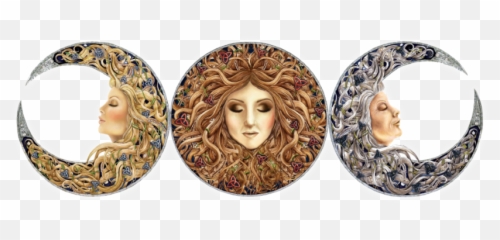 Wiccan Goddess Crone Whispering - Wicca Triple Goddess Png Emoji,Triple Goddess Emoji