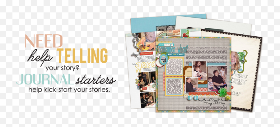 Digital Scrapbooking Designs - Horizontal Emoji,Emotion Journal Template