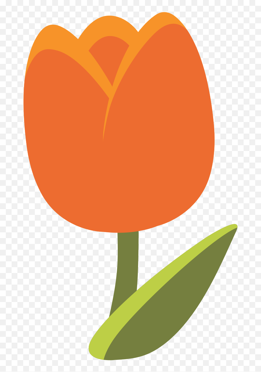 Tulip Emoji - Android Flower Emoji,Spring Emojis