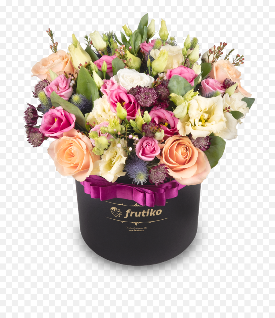 Colorful Tulips - Mix Flower In Box Emoji,Bouquet Of Flowers Emoji