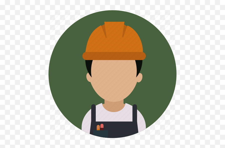 Building Construction Man Person - Hard Hat On Person Work Emoji,Construction Man Emoji