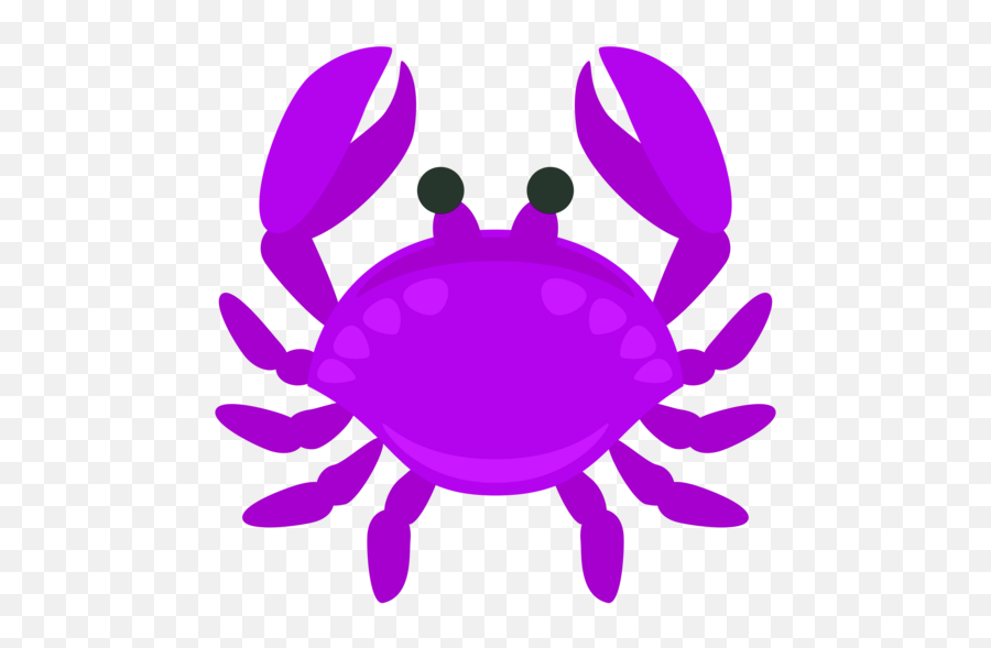 Purplecrab - Discord Emoji Discord Crab Emoji,Purple Emoji Transparent