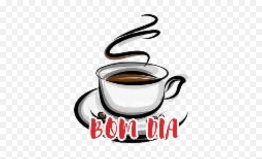 Bom Dia - Saucer Emoji,Espresso Emoji