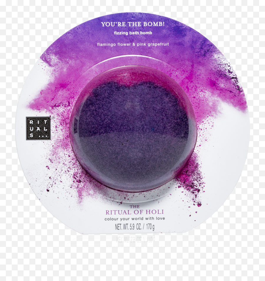 The Ritual Of Holi Fizzing Bath Bomb - Worlds Best Bath Bombs Emoji,Emoji Bath Bomb Set Item#: 1282997