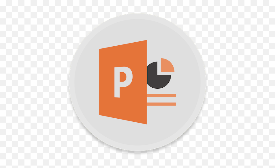 Powerpoint Icon Button Ui Ms Office 2016 Iconset - Vertical Emoji,Where Are Emojis In Outlook Office 2016