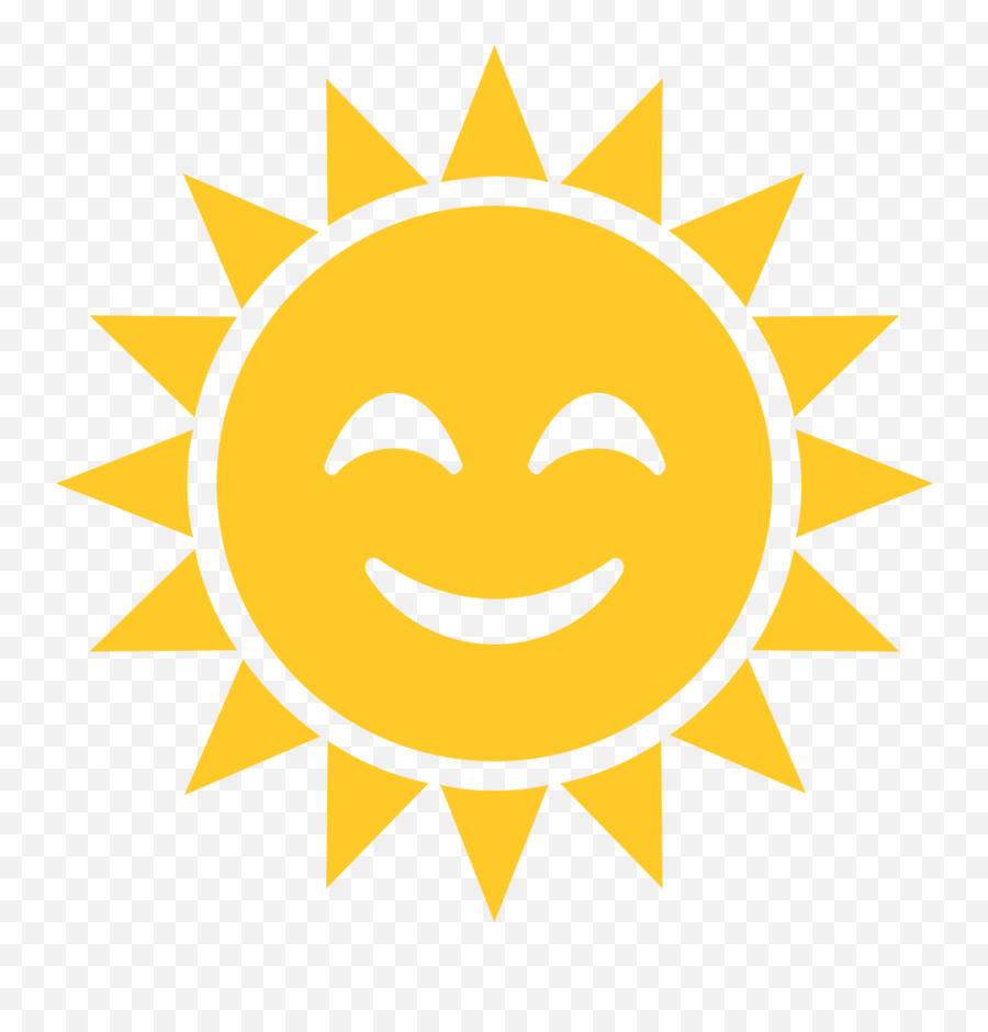 Sun With Face Emoji High Definition Big Picture And - Radiant Cartoon,Germany Emoji