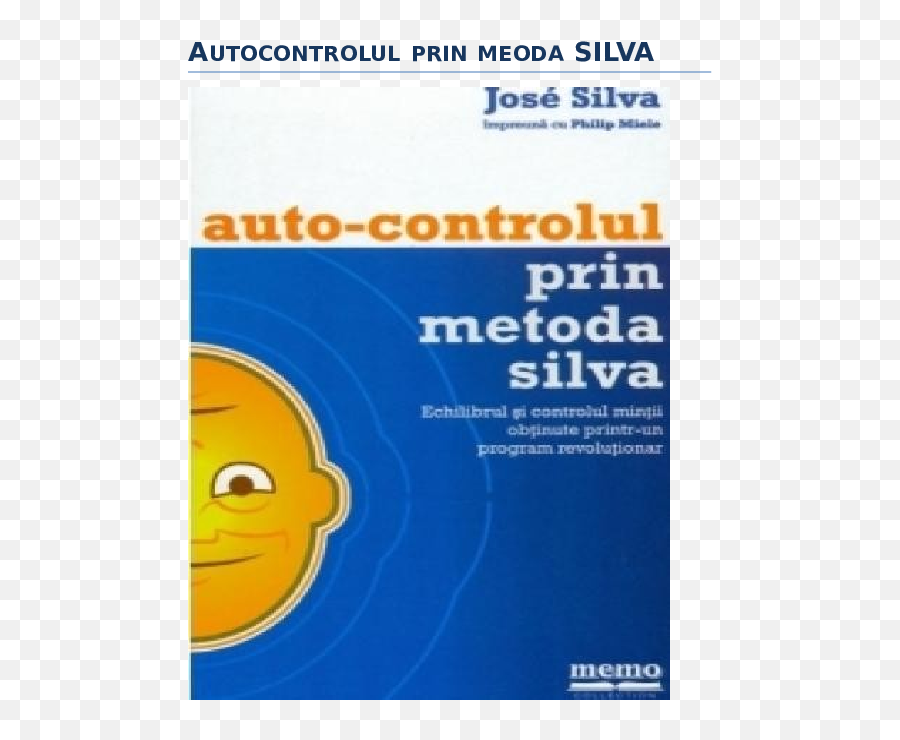Doc Autocontrolul Prin Meoda Silva Olgutza Turcan - Happy Emoji,.o. Emoticon