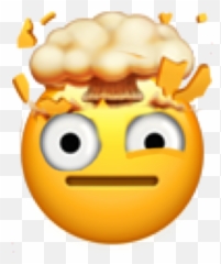 Emojis Explode Cool Cute Sticker - Happy Emoji,Explode Emoji