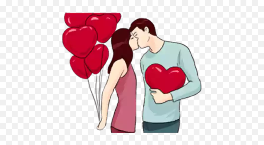 2021 Happy Valentine Day Stickers 2020 Pc Android App - Kiss On Lips Emoji,Valentines Day Emojis Free