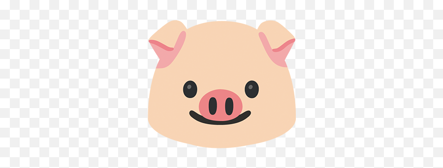 Pig - Pig Emoji,Blob Cute Emojis Png